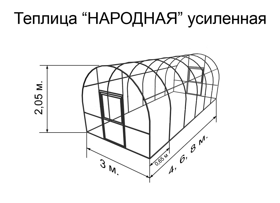 Теплица 6 Метров Купить Цена