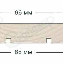 Вагонка липа "С" 15х96х3000 (по 10) 