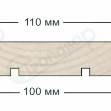 Вагонка ясень А 15х110(100)х1000 